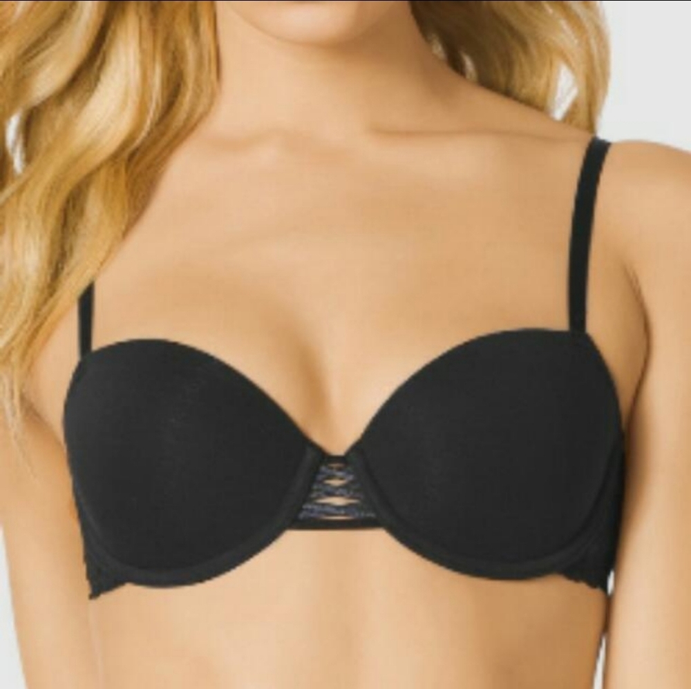 La Senza 32B Lace Cross-Front Bra
